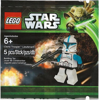 LEGO Set-Clone Trooper Lieutenant (Polybag)-Star Wars / Star Wars Episode 2-5001709-1-Creative Brick Builders